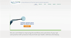 Desktop Screenshot of blythemedical.com